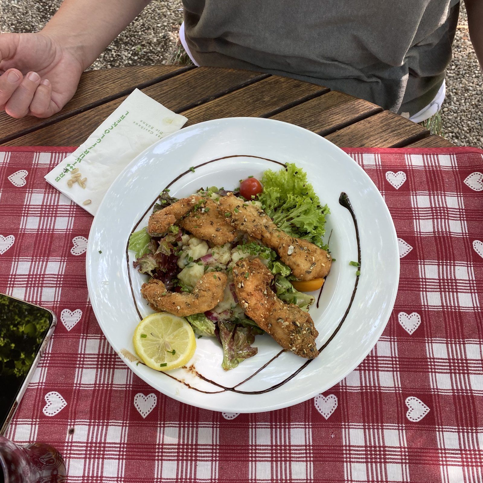 Backhendlsalat – Linz