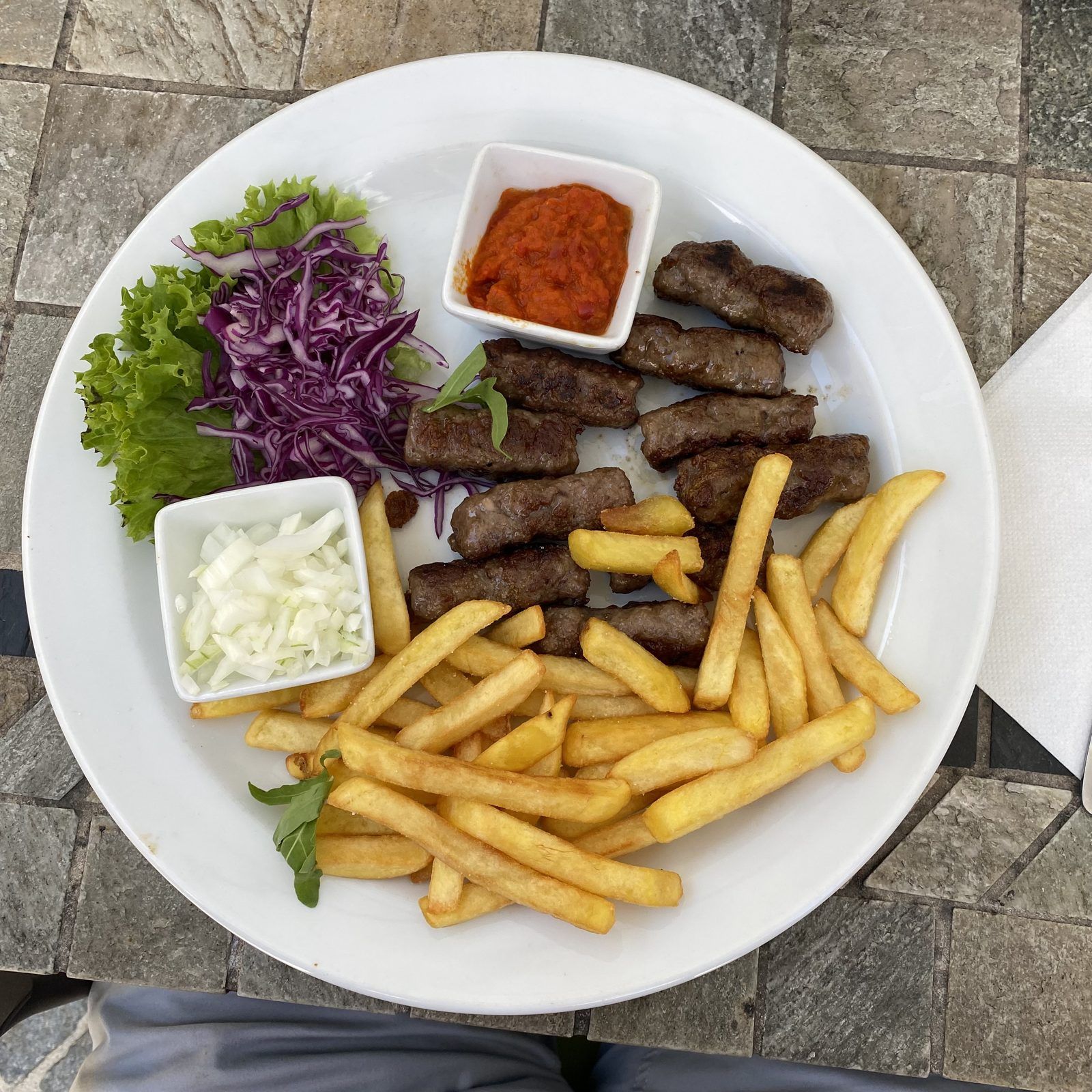 Ćevapčići with ajvar – Linz