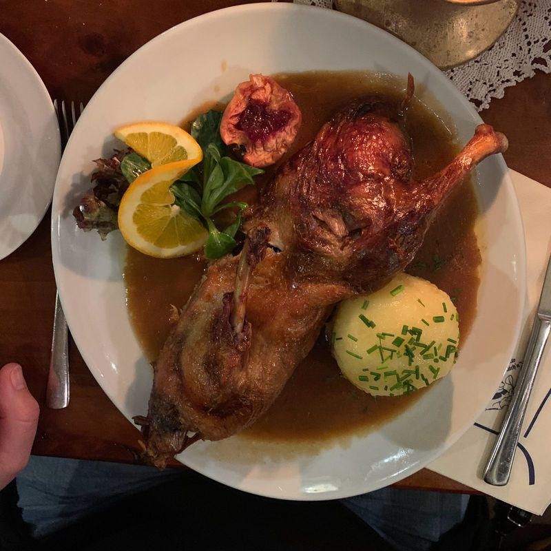 Roast duck with potato dumpling – Nürnberg