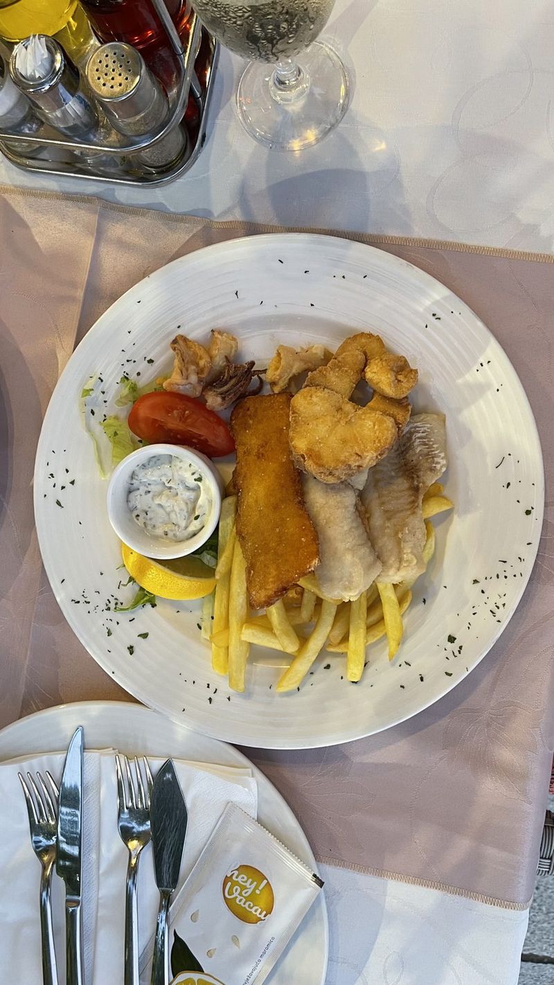 Fried fish with fries – Rovinj