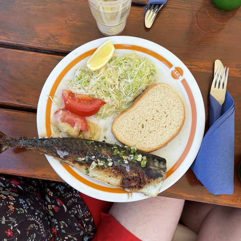 Grilled mackerel – Crikvenica