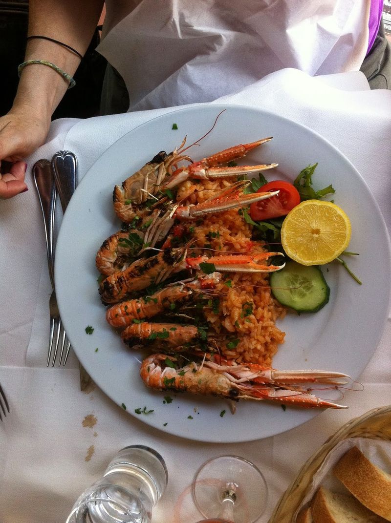 Grilled langoustines – Klagenfurt am Wörthersee