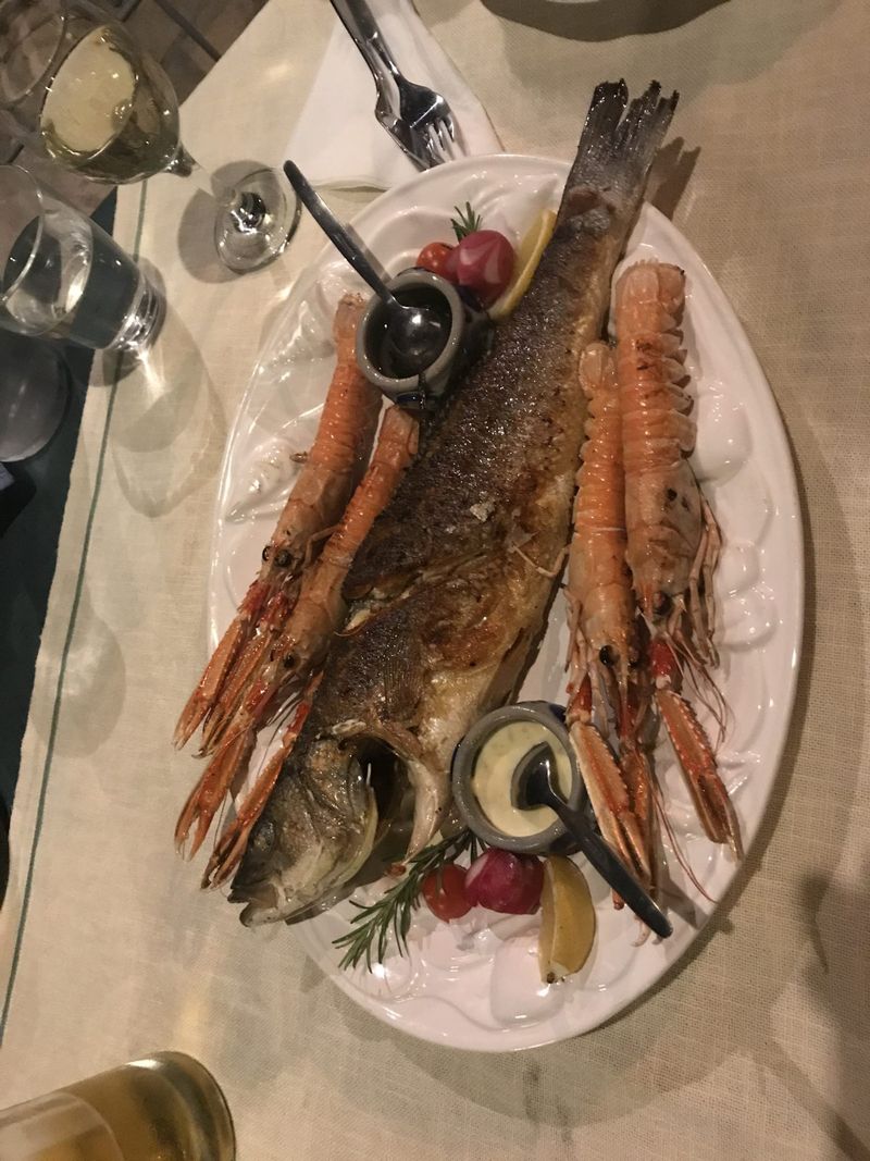 Grilled fish with langoustines – Rijeka
