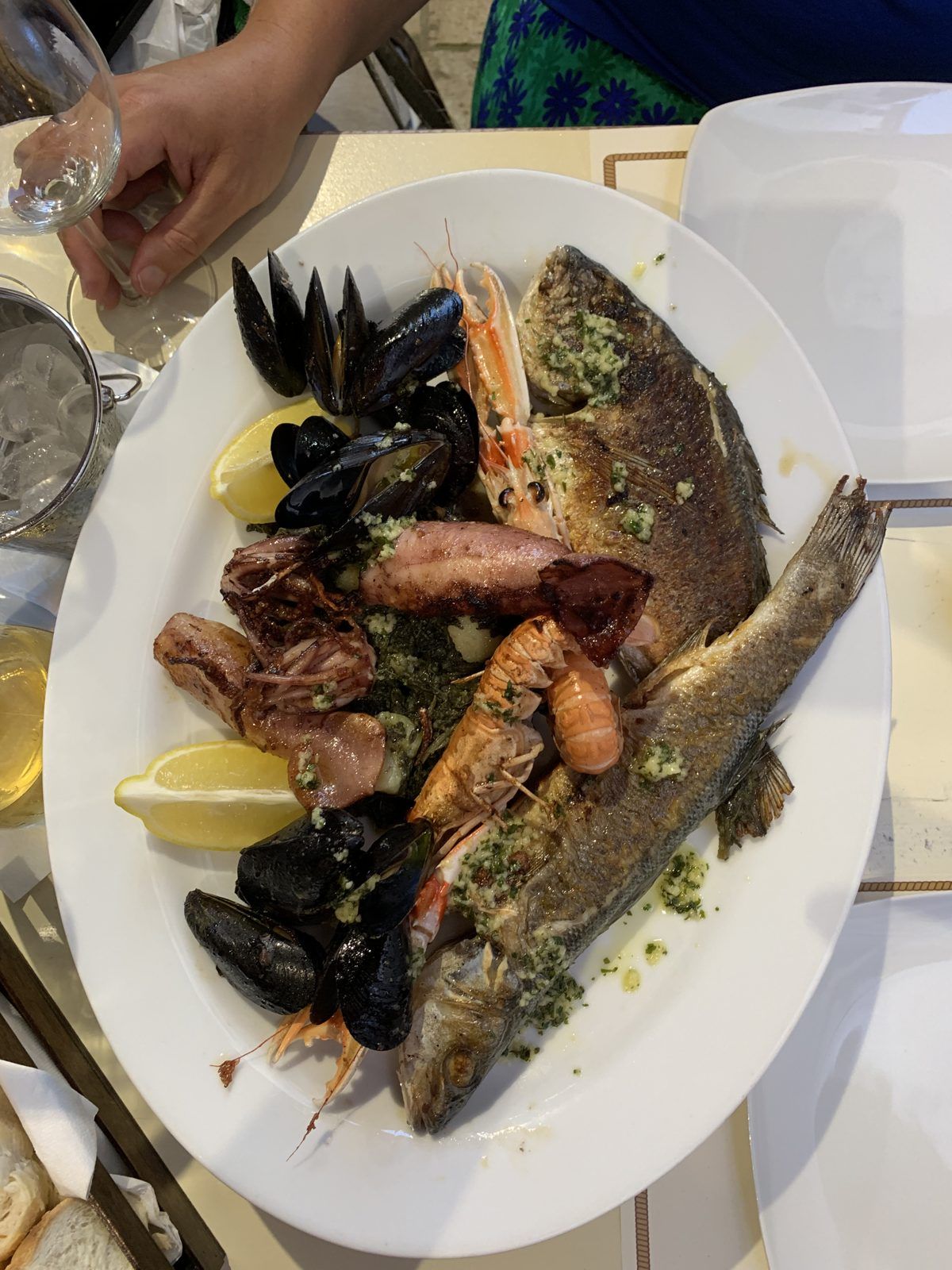 Mixed seafood platter – Poreč