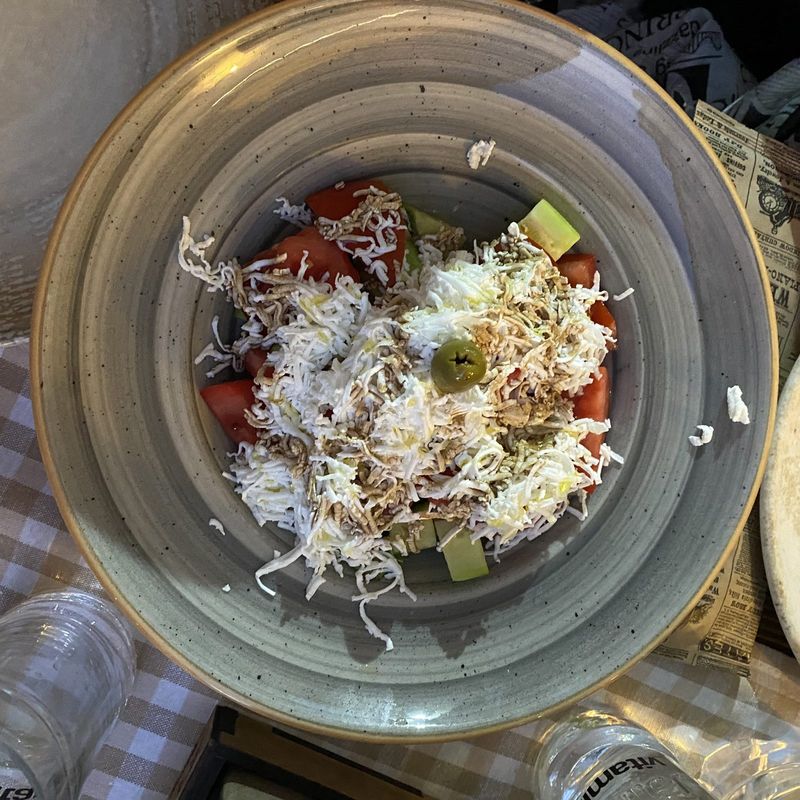 Mixed salad with cheese – Mali Lošinj