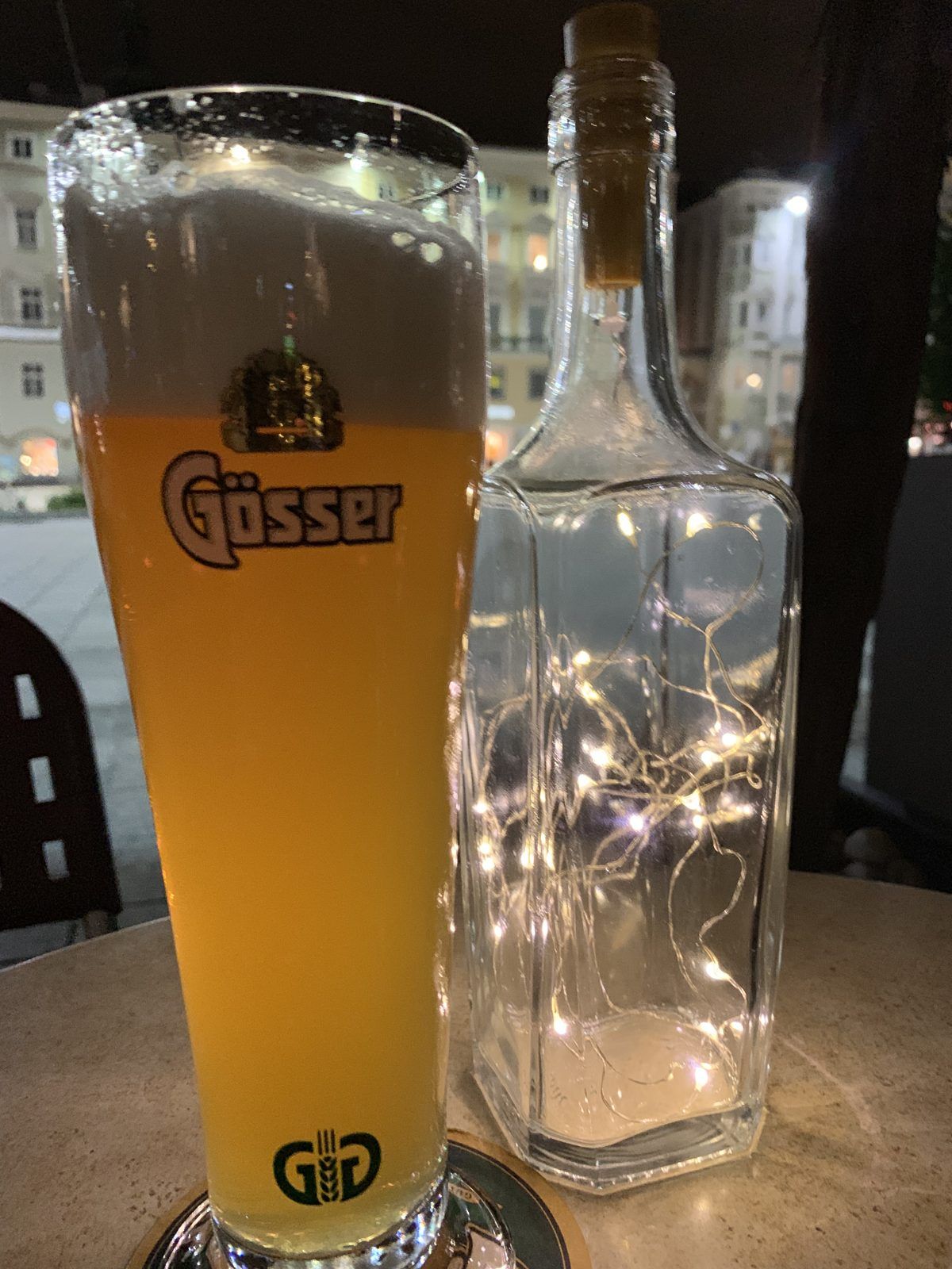 Gösser wheat beer – Linz