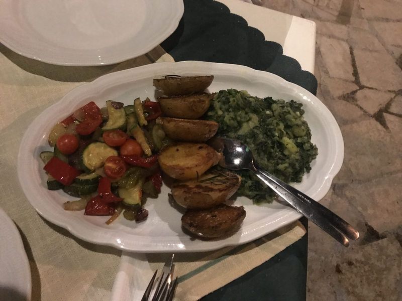 Grilled vegetables with chard potatoes – Rijeka