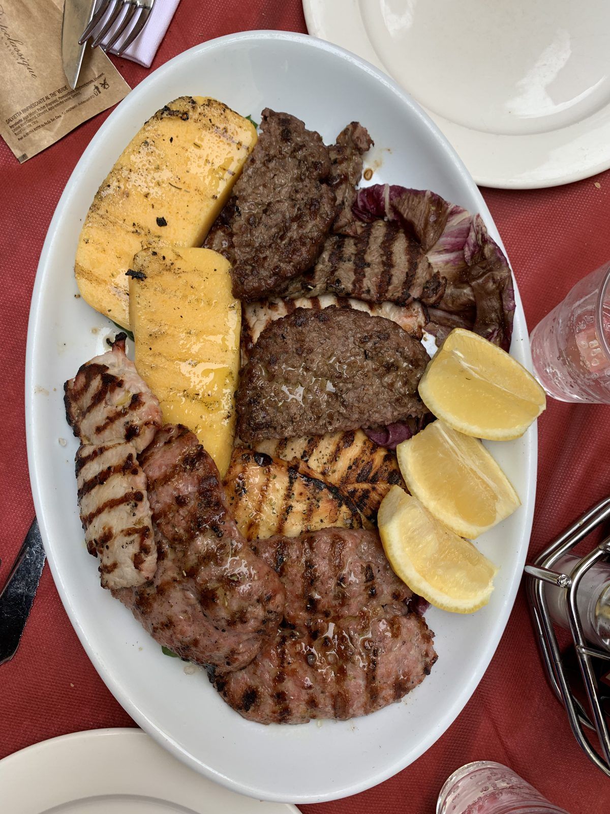 Mixed grill with polenta – Peschiera del Garda