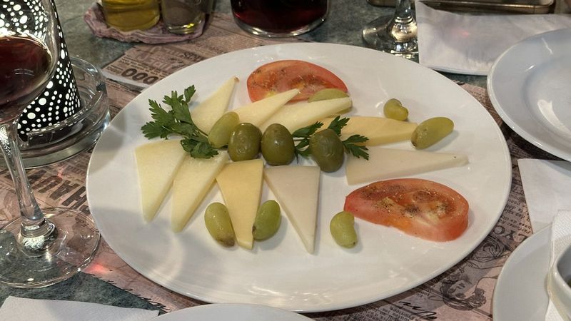 Cheese plate with olives – Dubrovnik