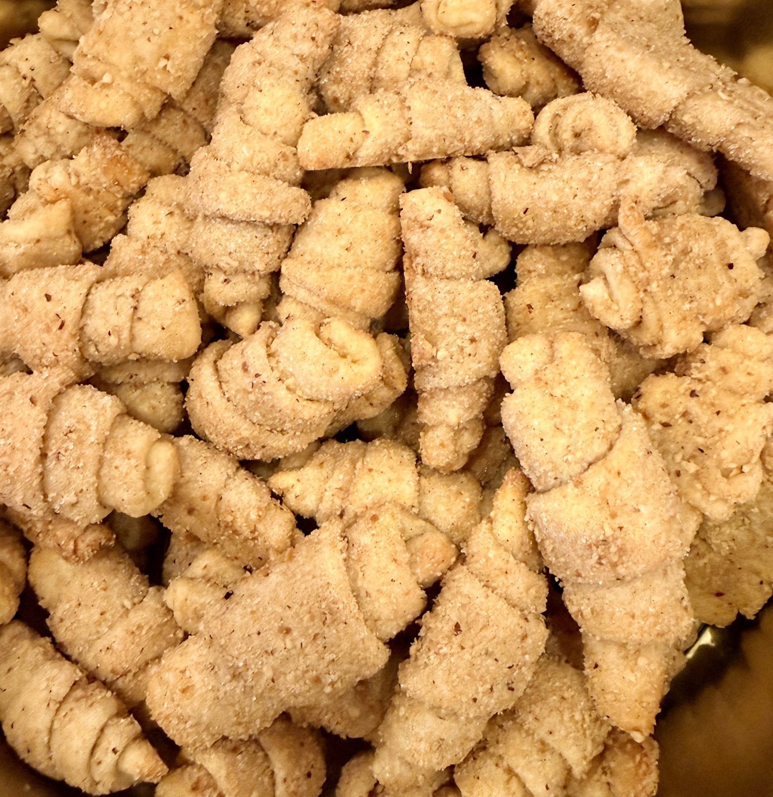 Crescent cookies