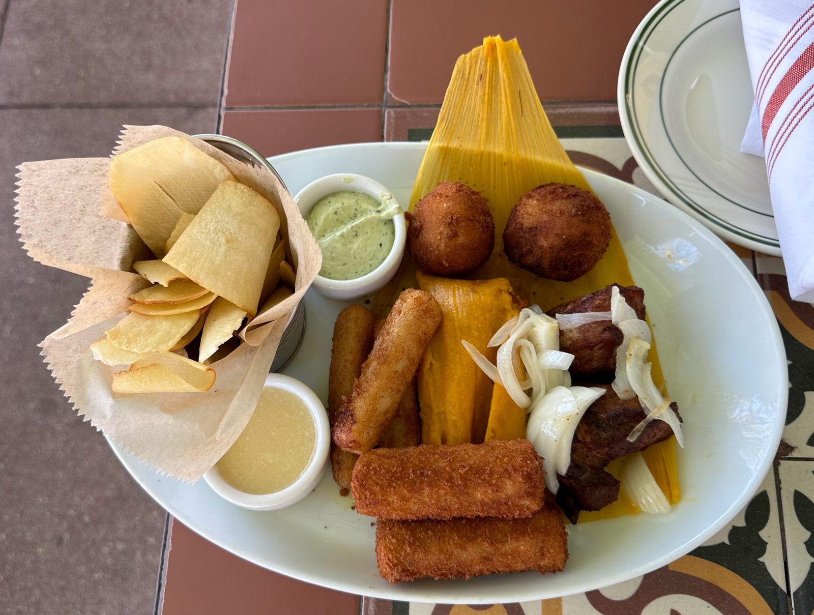 Cuban appetizer platter – Miami Beach