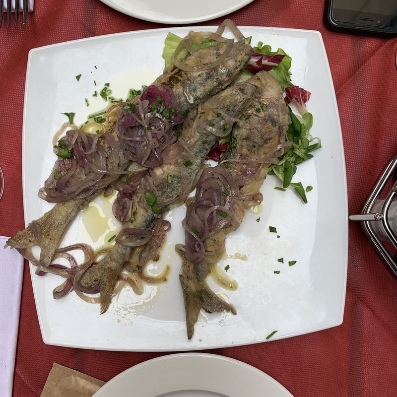 Marinated fish with onions – Peschiera del Garda