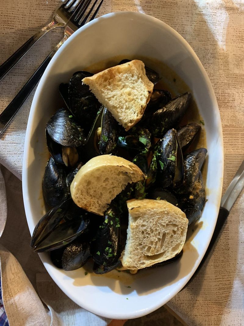 Mussels with bread – Peschiera del Garda