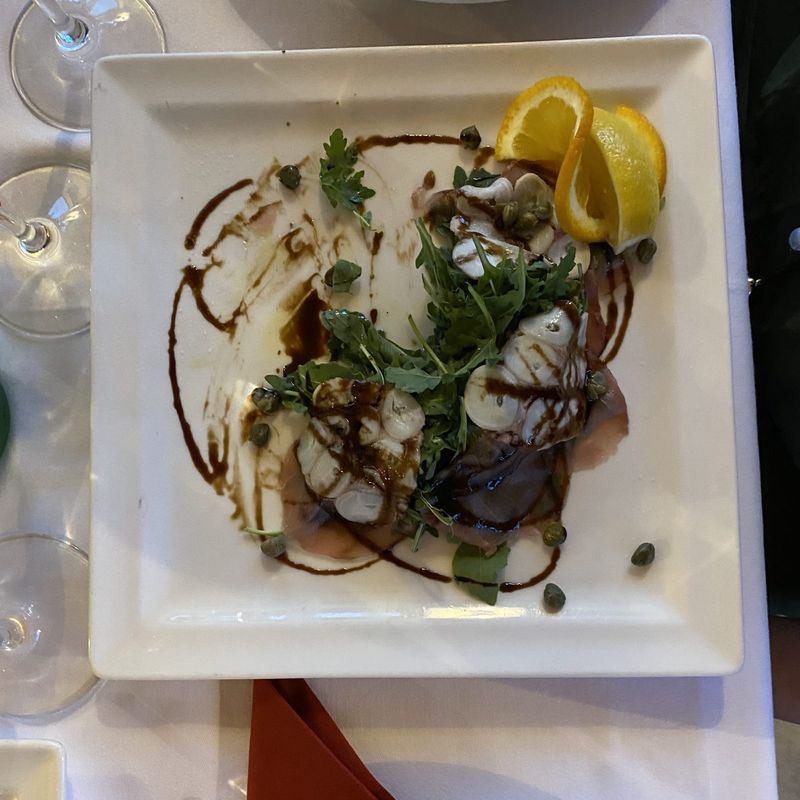 Octopus carpaccio – Mali Lošinj