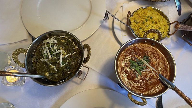 Palak and dal makhani