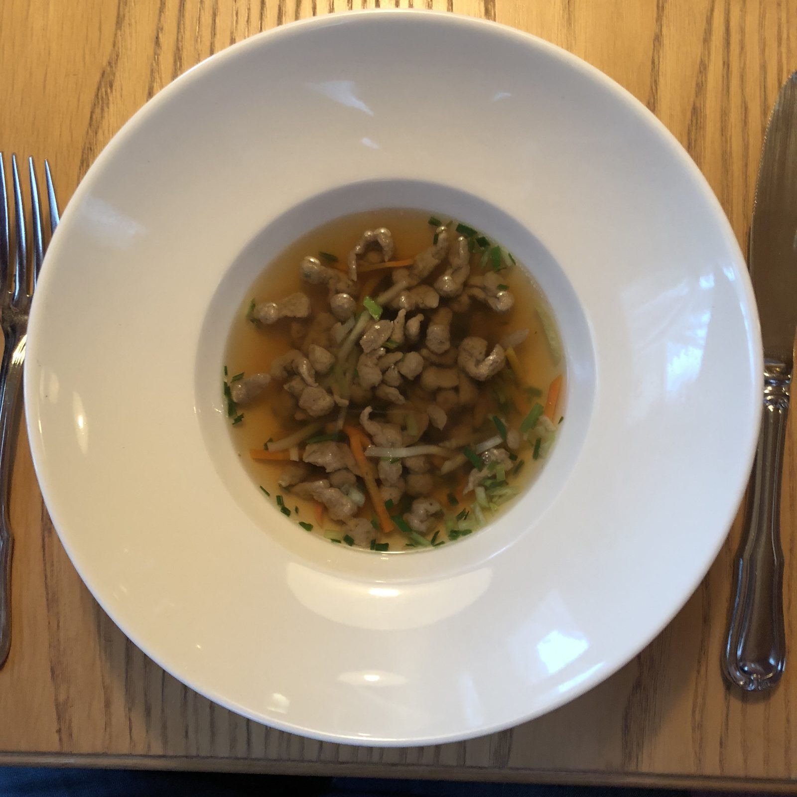 Mushroom consommé – Bludenz