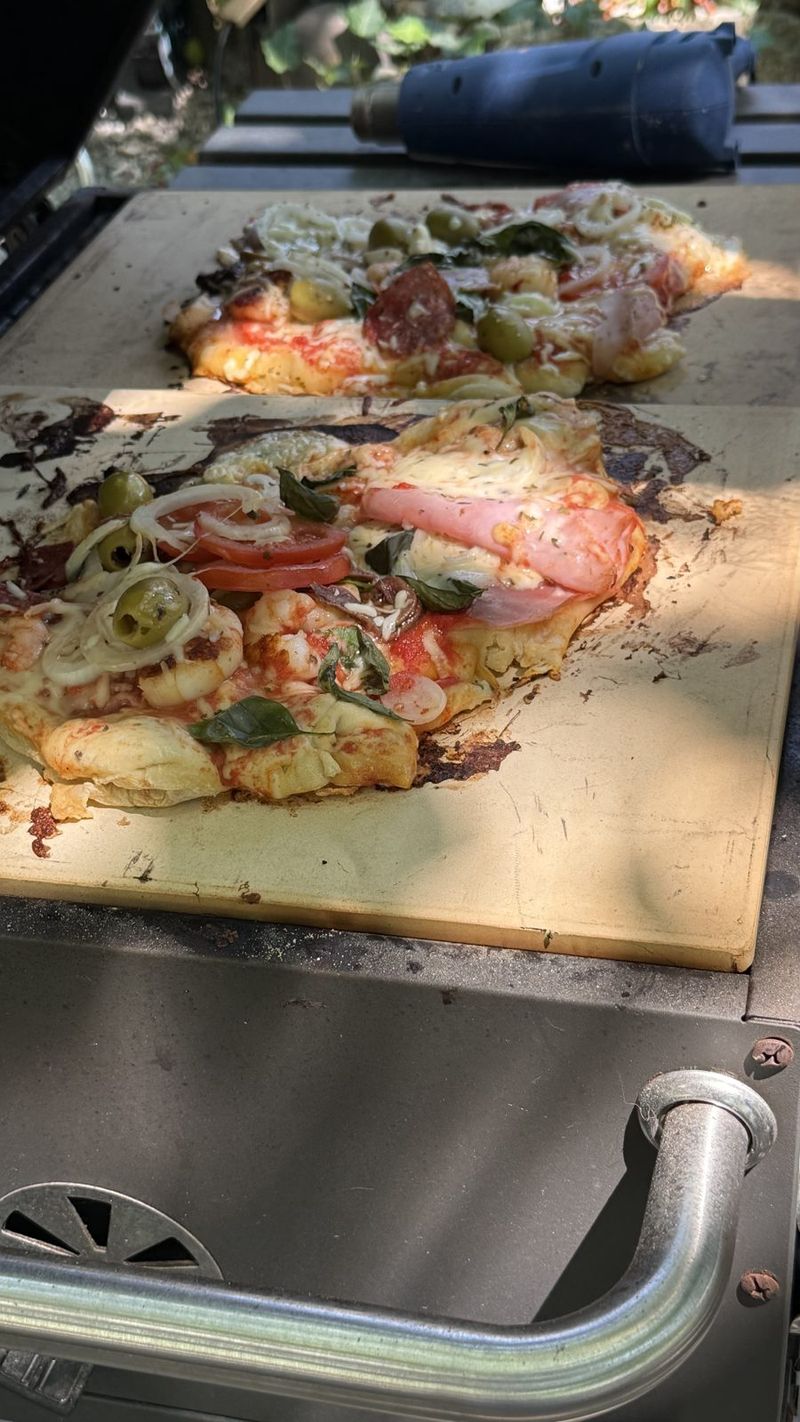 Pizza from the pizza stone – Linz