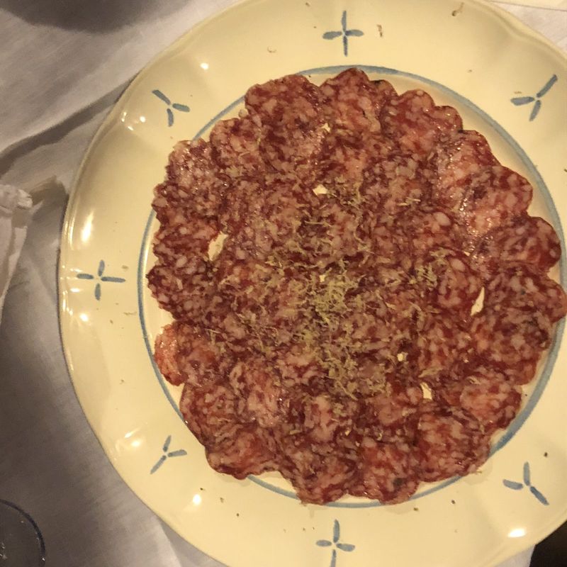 Beef carpaccio with truffle – Koper