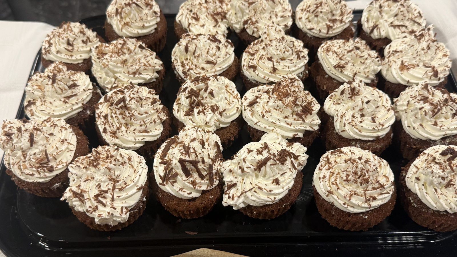 Schoko-Muffins mit Schlagobers