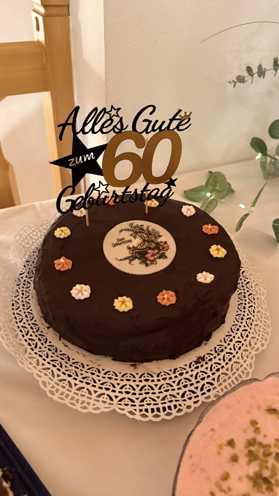 Schokoladetorte zum 60er