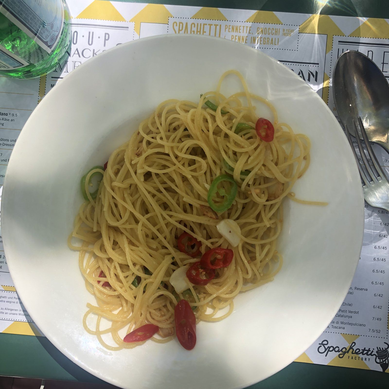 Spaghetti aglio, olio e peperoncino – Winterthur