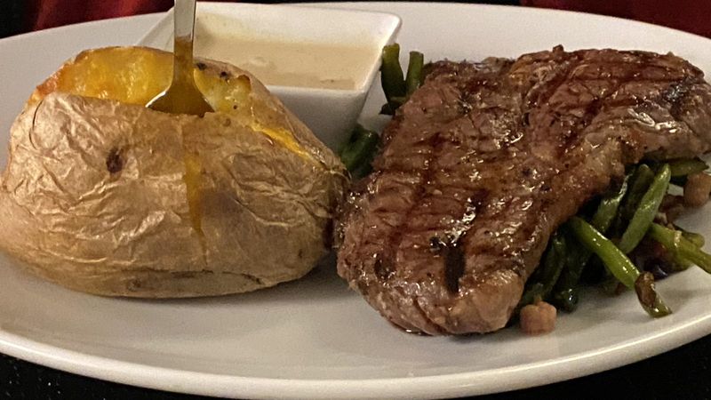 Steak with green beans – Linz