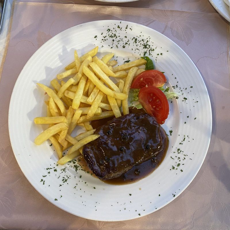 Steak with sauce and fries – Rovinj
