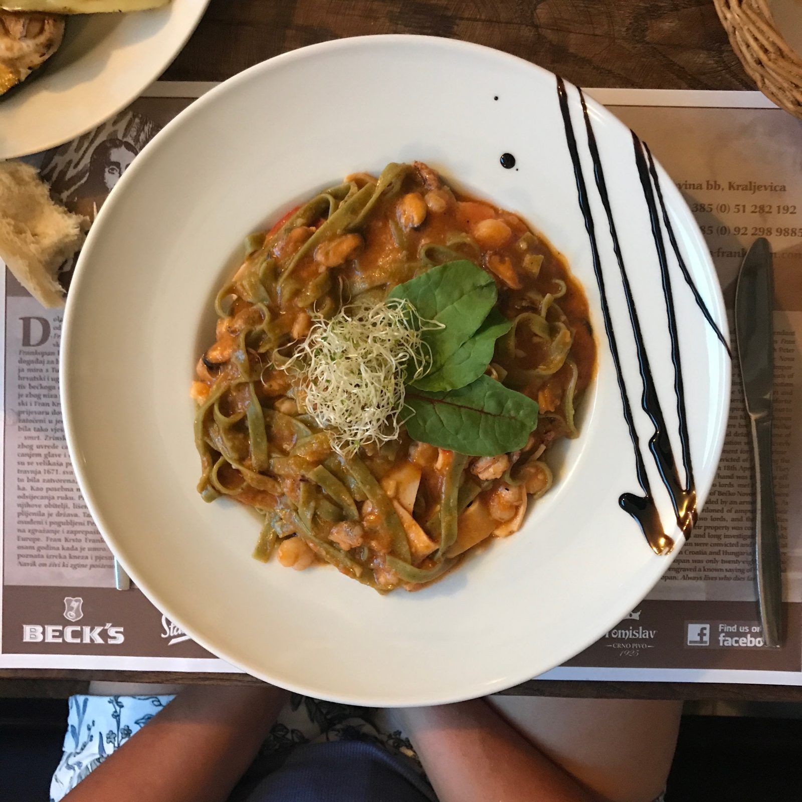 Tagliatelle mit Meeresfrüchten – Rijeka