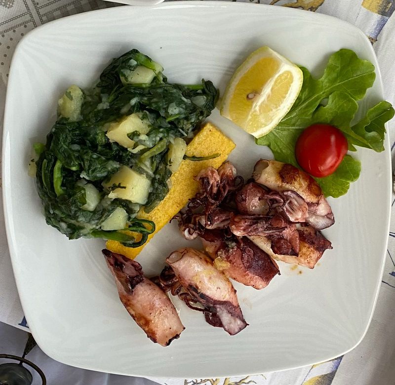 Squid with Swiss chard – Rovinj